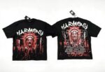 编号117 #P58 HARMONY New Age T-shirt 2026ss欧美最新潮牌印花烫钻洗水短袖T恤 码数：S  M  L  XL