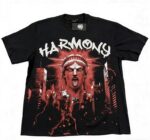 编号117 #P58 HARMONY New Age T-shirt 2026ss欧美最新潮牌印花烫钻洗水短袖T恤 码数：S  M  L  XL