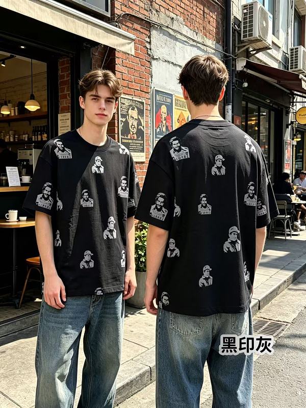T2701-1活性黑/砖红/烟灰 ｜P52