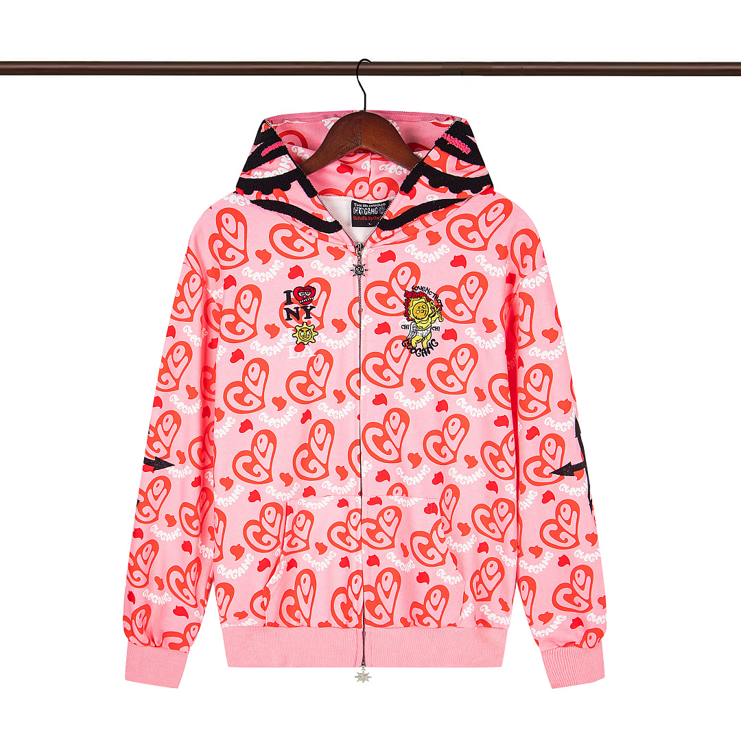 GL05 M-XXL 粉色 灰色