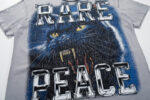 R4814#P65 Rare Peace, Rare Calm西海岸复古做旧烫钻新款!
