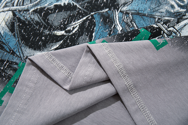 R4819#P65Rare Peace, Rare Calm西海岸复古做旧烫钻新款!