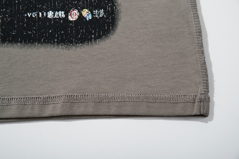 R4817#P65 Rare Peace, Rare Calm西海岸复古做旧烫钻新款!