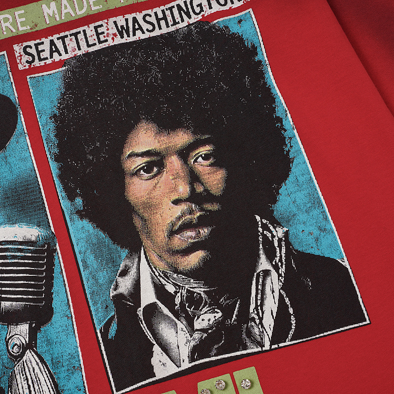 V1601-2#2洗水黑色/洗水中国红｜P79
