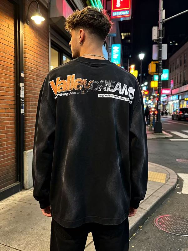 V1608#洗水黑色｜P75