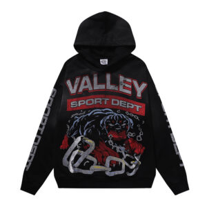 编号VA203，美潮Vale Valley Forever Big Dog Pullover Hoodie