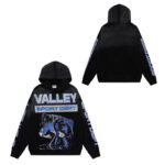 编号VA201，美潮Vale Valley Forever Watchdog Pullover Hoodie高品质泥印洗水做旧毛圈连帽衫卫衣男女