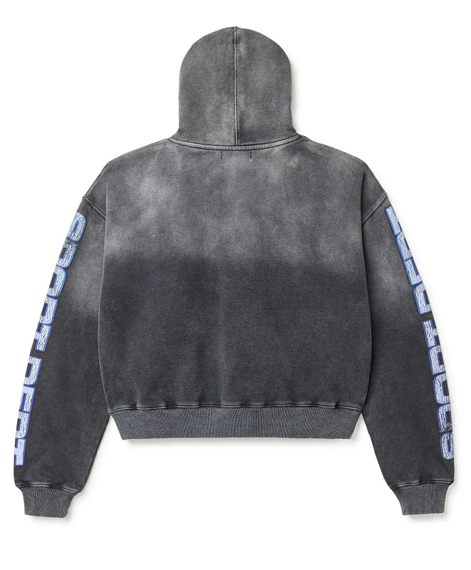 编号VA201，美潮Vale Valley Forever Watchdog Pullover Hoodie高品质泥印洗水做旧毛圈连帽衫卫衣男女