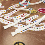 V808# P137 新增蓝色！Vale Forever 1980S JORTS最新潮牌牛仔刺绣烫钻短裤