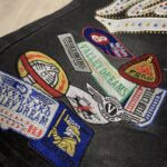 V808# P137 新增蓝色！Vale Forever 1980S JORTS最新潮牌牛仔刺绣烫钻短裤