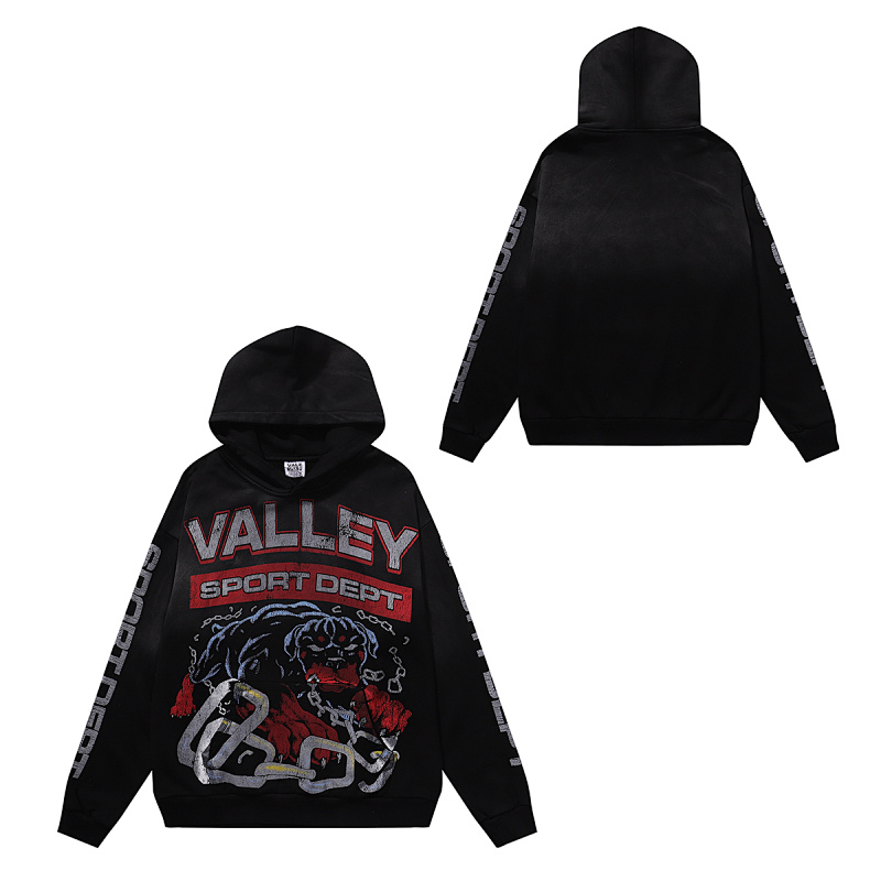 编号VA203，P105美潮Vale Valley Forever Big Dog Pullover Hoodie