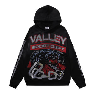 编号VA203，P105美潮Vale Valley Forever Big Dog Pullover Hoodie