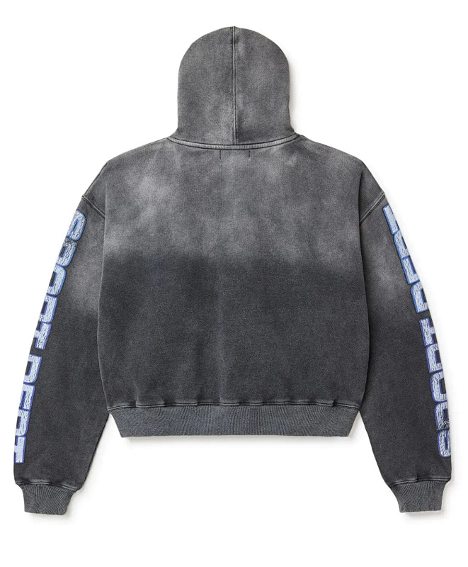 编号VA201，P105美潮Vale Valley Forever Watchdog Pullover Hoodie高品质泥印洗水做旧毛圈连帽衫卫衣男女