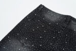 V802# P138 Vale Forever RAIN CLASSIC DENIM最新时尚潮牌满身烫钻破洞牛仔