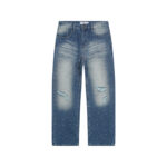 V802# P138 Vale Forever RAIN CLASSIC DENIM最新时尚潮牌满身烫钻破洞牛仔