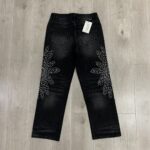 V803# P138 Vale Forever SIRENS DENIM时尚高品质烫钻牛仔