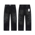 V803# P138 Vale Forever SIRENS DENIM时尚高品质烫钻牛仔