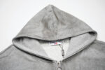 V123# P140 Vale Forever VALLEY ZIP UP HOODIE绣花时尚开衫卫衣