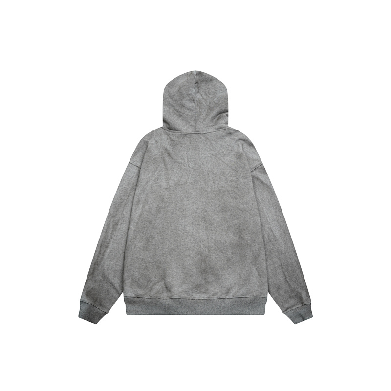 V123# P140 Vale Forever VALLEY ZIP UP HOODIE绣花时尚开衫卫衣