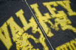 V123# P140 Vale Forever VALLEY ZIP UP HOODIE绣花时尚开衫卫衣