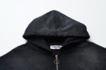 V122# P130 Vale Forever SAND GARDEN ZIP UP HOODIE绣花时尚开衫卫衣