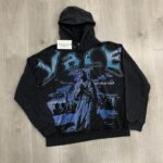 V119# P112 Vale Forever Valley Statue of Liberty Hoodie 洗水做旧高品质纯棉帽衫卫衣