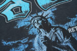V119# P112 Vale Forever Valley Statue of Liberty Hoodie 洗水做旧高品质纯棉帽衫卫衣