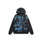 V119# P112 Vale Forever Valley Statue of Liberty Hoodie 洗水做旧高品质纯棉帽衫卫衣
