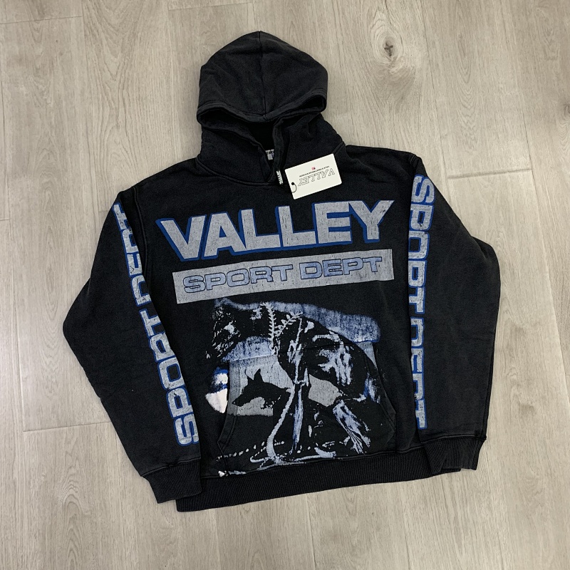 V121# P112 Vale Forever VALLEY Vale WatchDog Hoodie欧美潮牌时尚卫衣帽衫