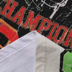 编号MA019，批67，MAJESTIK The World Dogg Graphic烫钻做旧短袖