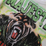编号MA019，批67，MAJESTIK The World Dogg Graphic烫钻做旧短袖
