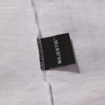 编号MA018，批67，MAJESTIK The World Shark Graphic烫钻做旧短袖