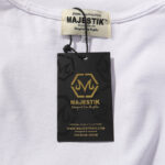 MA061，P65  MAJESTIK Cowboy Graphic Crop Tee烫钻