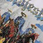 MA061，P65  MAJESTIK Cowboy Graphic Crop Tee烫钻