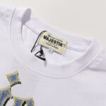 MA061，P65  MAJESTIK Cowboy Graphic Crop Tee烫钻