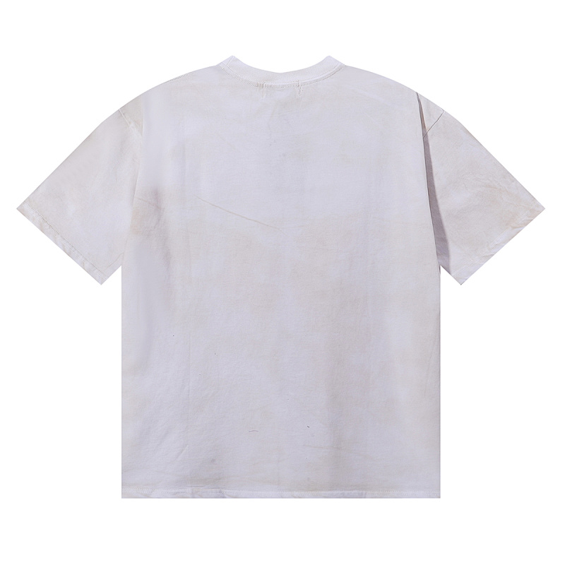 MA017，P65 MAJESTIK Solar Garment Dyed Print Crop Tee烫钻