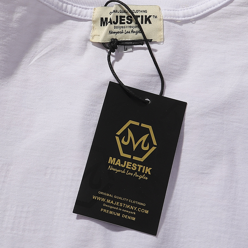 MA017，P65 MAJESTIK Solar Garment Dyed Print Crop Tee烫钻
