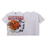 MA017，P65 MAJESTIK Solar Garment Dyed Print Crop Tee烫钻