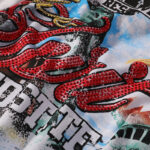 MA016P70，MAJESTIK The Spirit Tee自由女神印花烫钻短袖