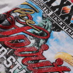MA016P70，MAJESTIK The Spirit Tee自由女神印花烫钻短袖