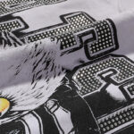 MA015，P65 MAJESTIK Eagle Football Graphic Crop Tee烫钻