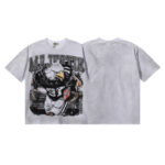 MA015，P65 MAJESTIK Eagle Football Graphic Crop Tee烫钻