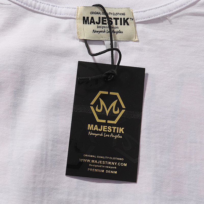 MA013P70，MAJESTIK The World Bear Tee烫钻短袖