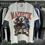 MA012P68，MAJESTIK Pro Boxer Graphic Crop Tee烫钻短袖