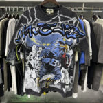 MA011P68，MAJESTIK The Athlete Eagle Tee烫钻设计