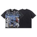 MA011P68，MAJESTIK The Athlete Eagle Tee烫钻设计