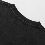 MA010，P65,MAJESTIK We Are Friend Garment Dyed Print Crop Tee烫钻