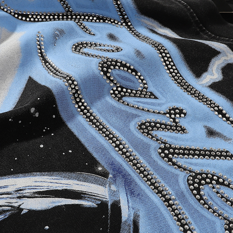 MA009P65，MAJESTIK Astronaut Graphic Crop Tee烫钻