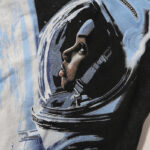 MA009P65，MAJESTIK Astronaut Graphic Crop Tee烫钻