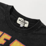 MA008P65，MAJESTIK Treet Artist Garment Dyed Print Crop Tee